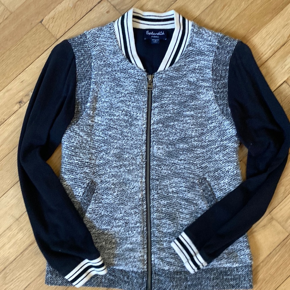 Splendid Zip Uo Style Jacket